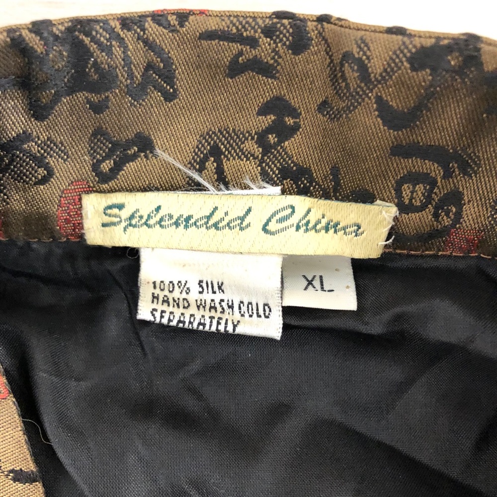 Gold Brocade Blouse - image 3